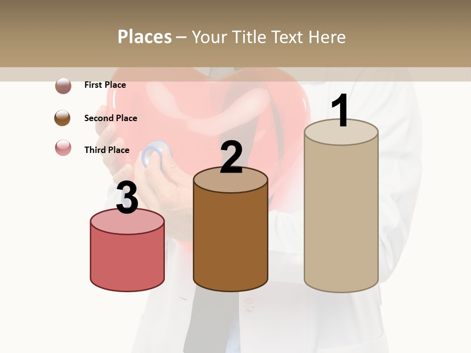 Cheerful Employee Doctor PowerPoint Template