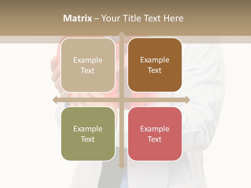 Cheerful Employee Doctor PowerPoint Template