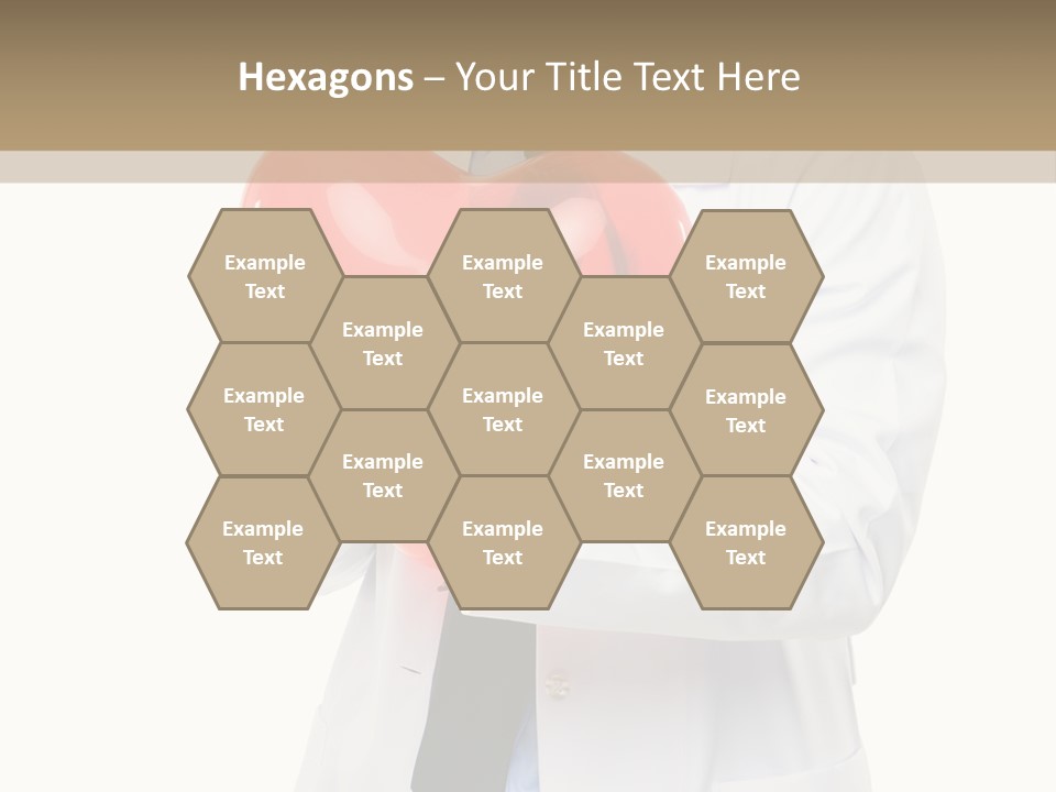 Cheerful Employee Doctor PowerPoint Template