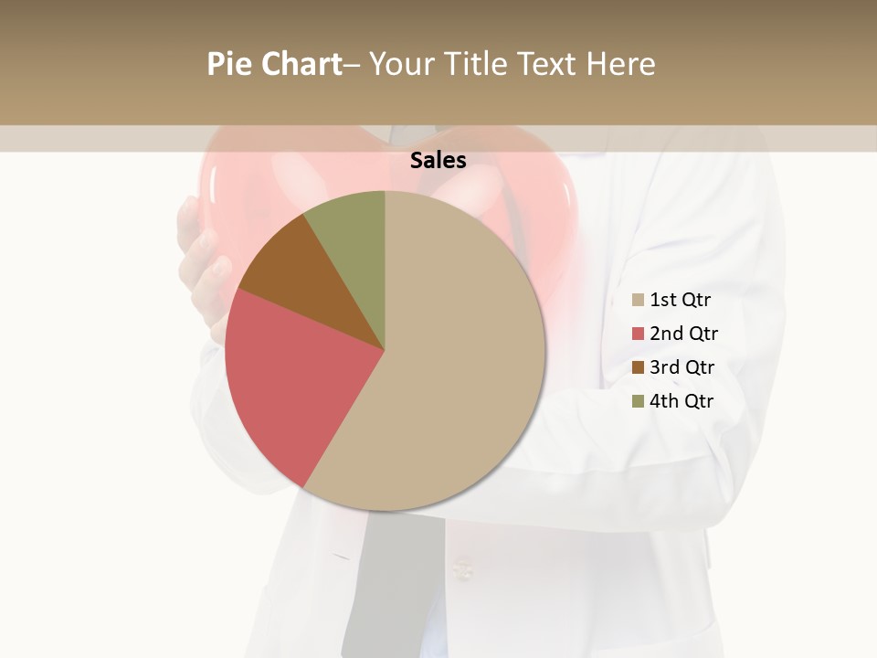 Cheerful Employee Doctor PowerPoint Template