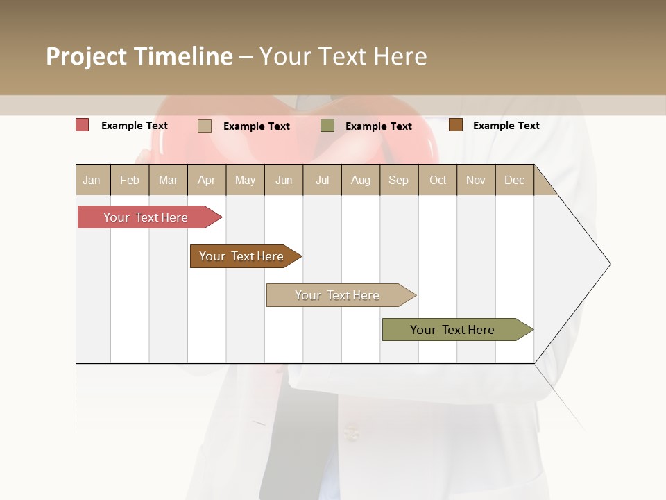 Cheerful Employee Doctor PowerPoint Template