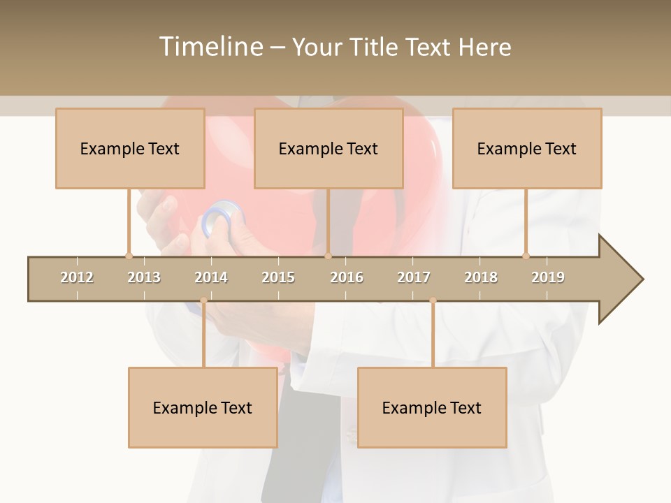 Cheerful Employee Doctor PowerPoint Template