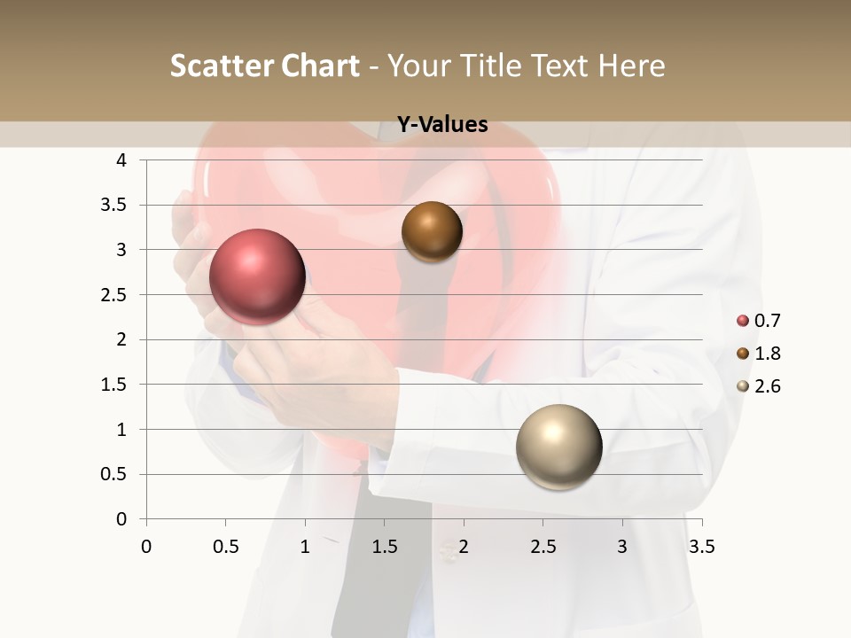 Cheerful Employee Doctor PowerPoint Template
