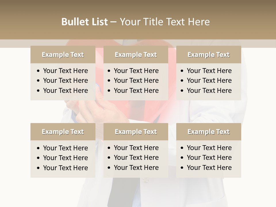 Cheerful Employee Doctor PowerPoint Template