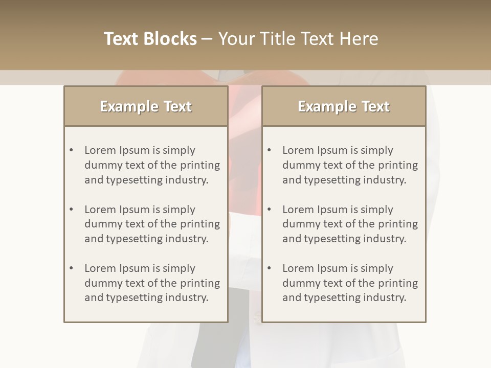 Cheerful Employee Doctor PowerPoint Template