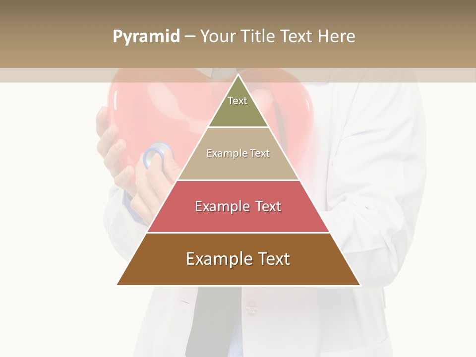 Cheerful Employee Doctor PowerPoint Template