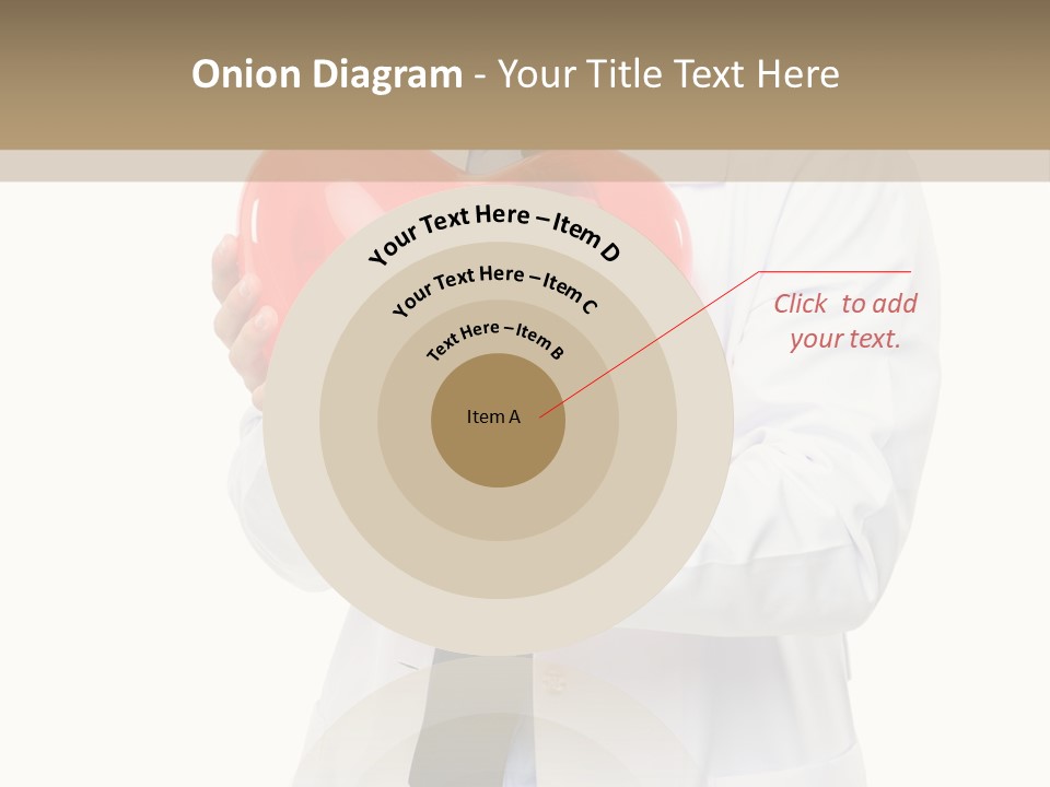 Cheerful Employee Doctor PowerPoint Template