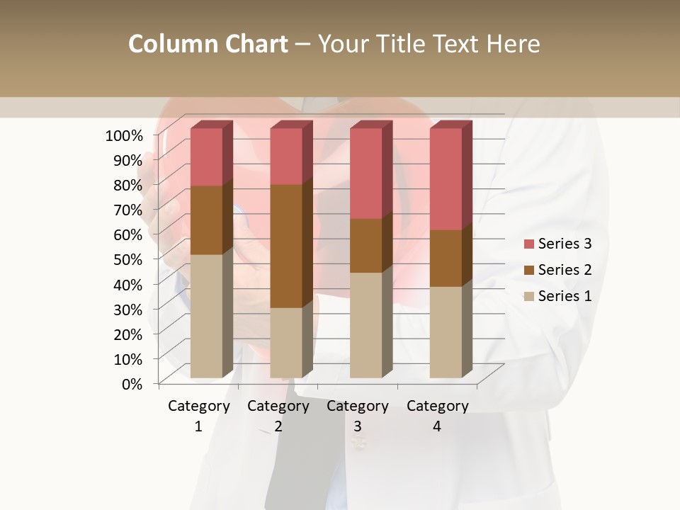 Cheerful Employee Doctor PowerPoint Template