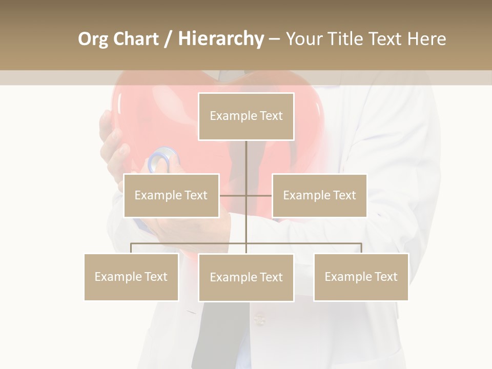 Cheerful Employee Doctor PowerPoint Template
