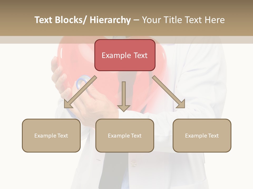 Cheerful Employee Doctor PowerPoint Template