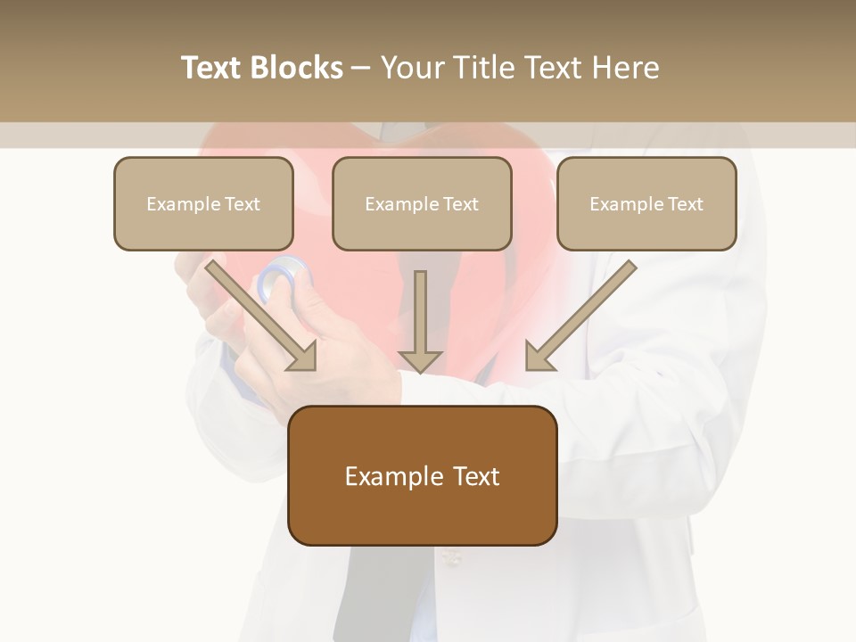 Cheerful Employee Doctor PowerPoint Template