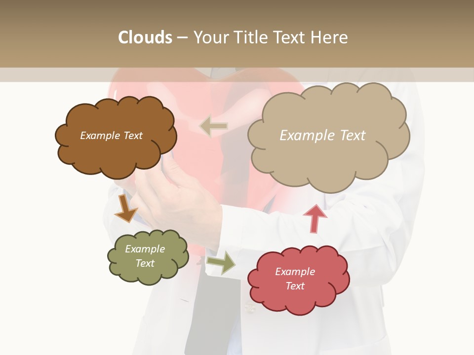 Cheerful Employee Doctor PowerPoint Template