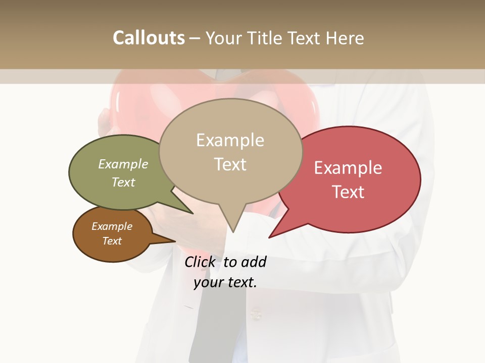Cheerful Employee Doctor PowerPoint Template