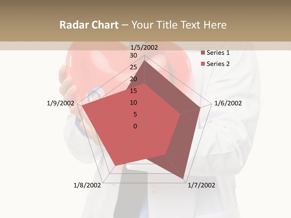 Cheerful Employee Doctor PowerPoint Template