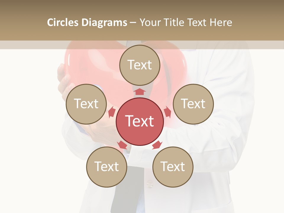 Cheerful Employee Doctor PowerPoint Template