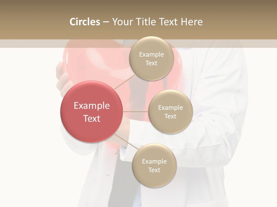 Cheerful Employee Doctor PowerPoint Template