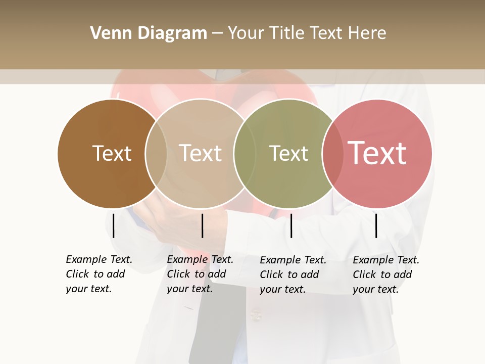 Cheerful Employee Doctor PowerPoint Template