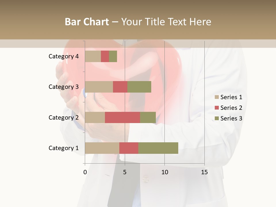 Cheerful Employee Doctor PowerPoint Template