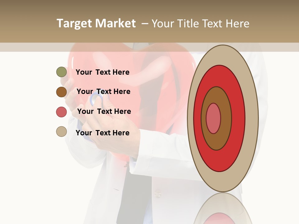 Cheerful Employee Doctor PowerPoint Template