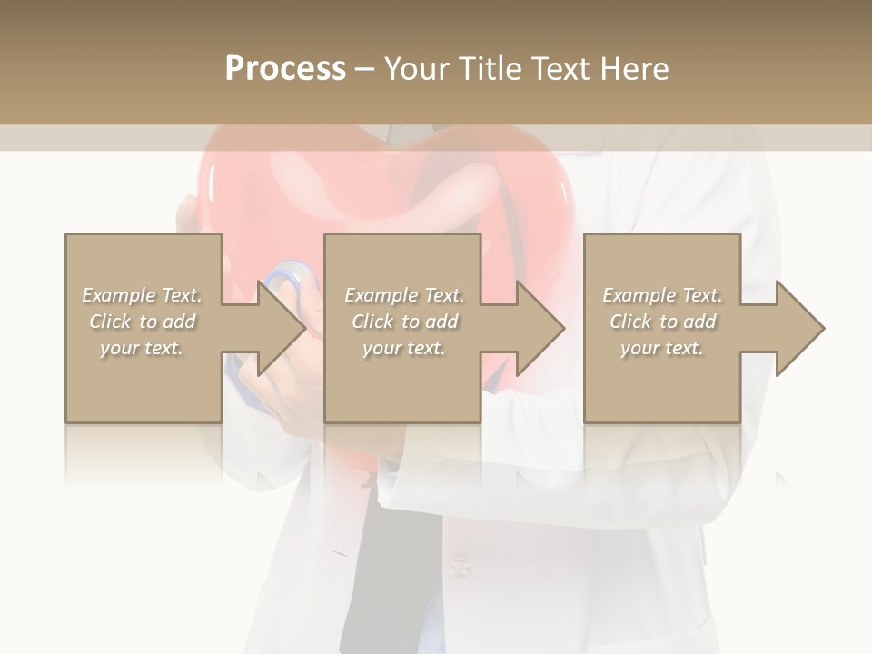 Cheerful Employee Doctor PowerPoint Template