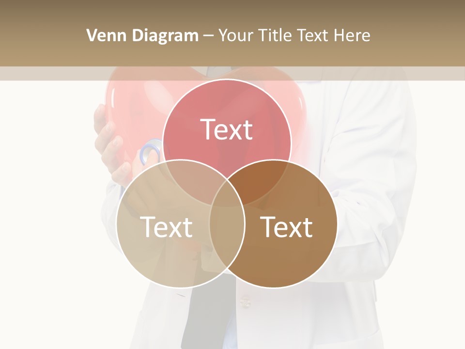 Cheerful Employee Doctor PowerPoint Template