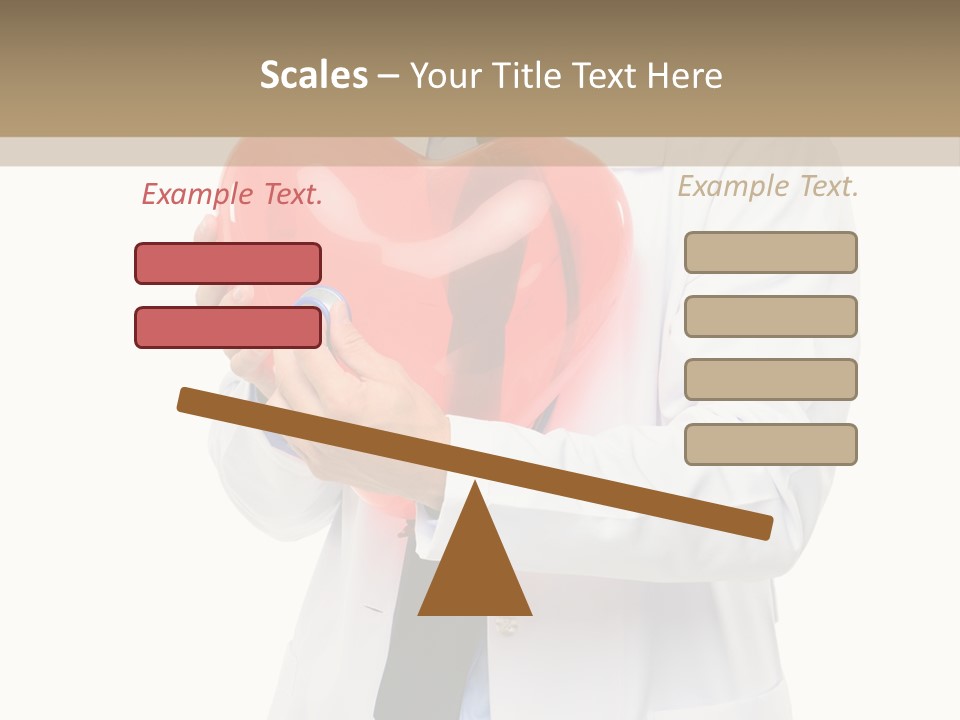 Cheerful Employee Doctor PowerPoint Template