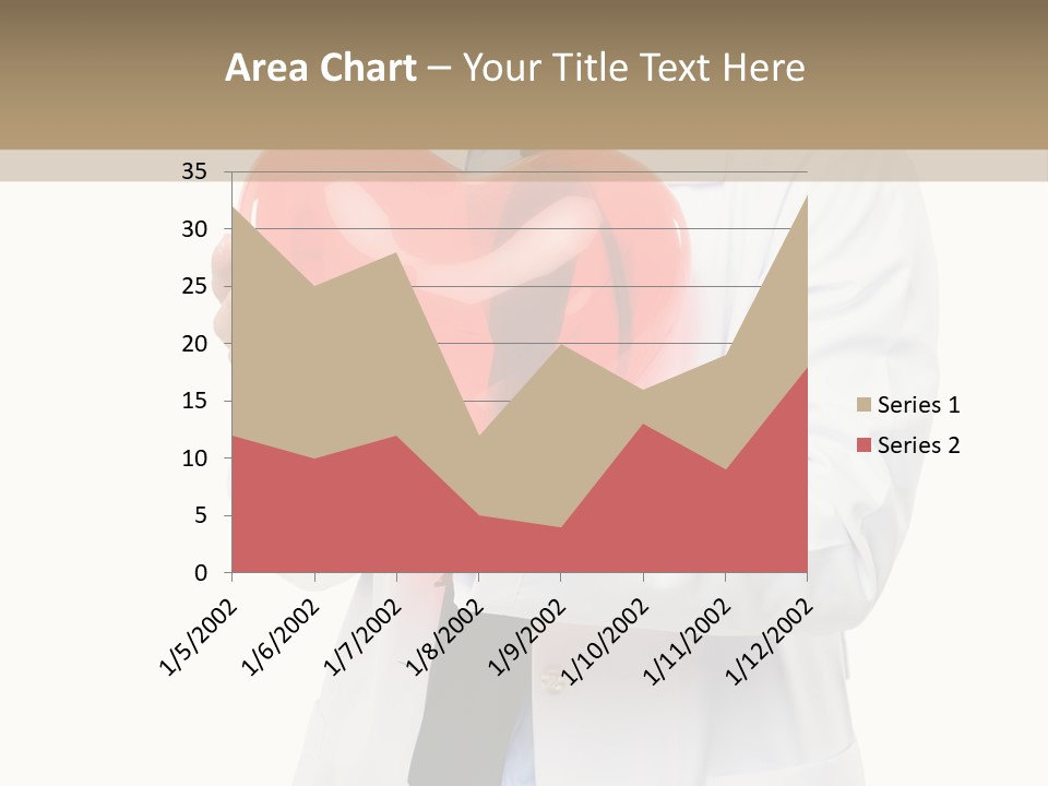 Cheerful Employee Doctor PowerPoint Template