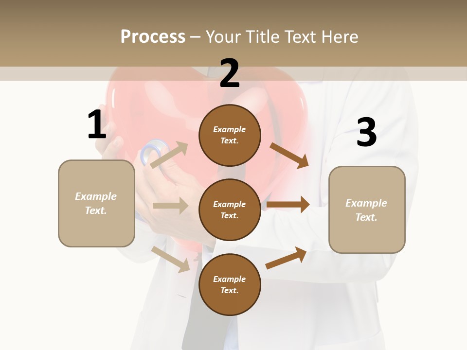 Cheerful Employee Doctor PowerPoint Template