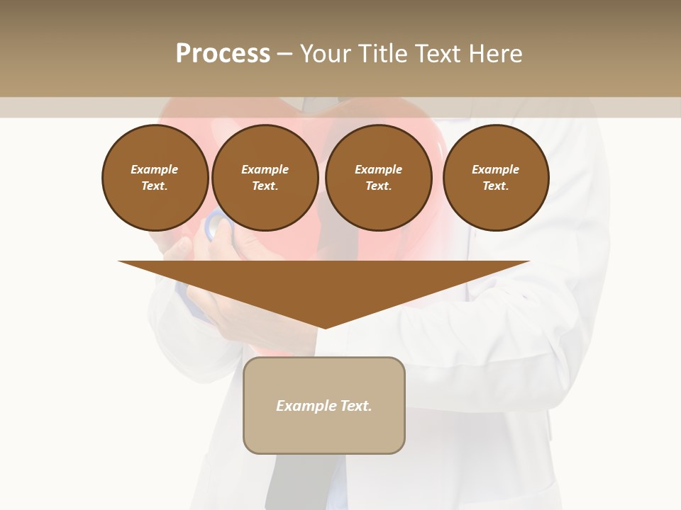 Cheerful Employee Doctor PowerPoint Template