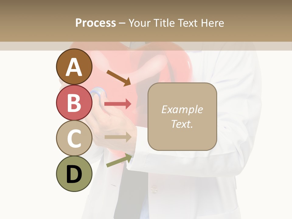 Cheerful Employee Doctor PowerPoint Template