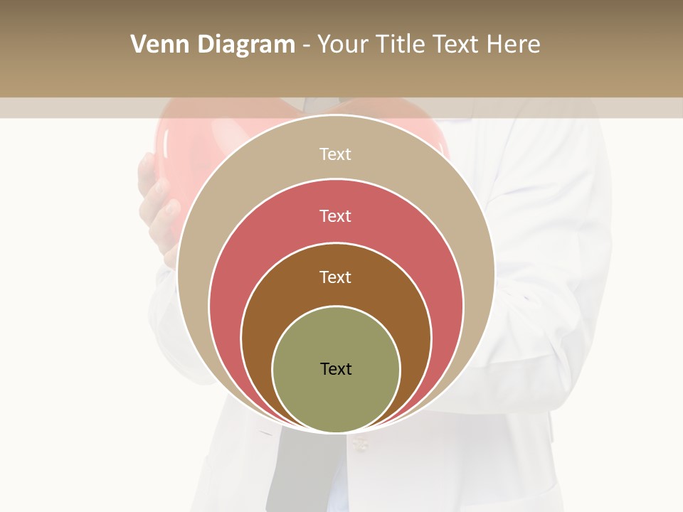 Cheerful Employee Doctor PowerPoint Template