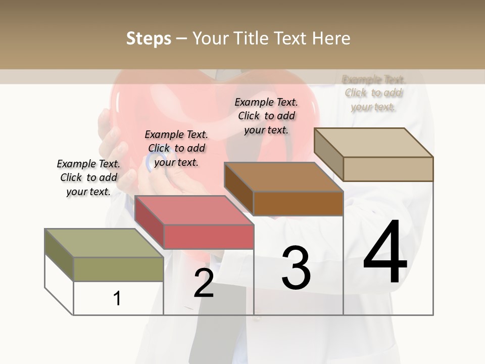 Cheerful Employee Doctor PowerPoint Template