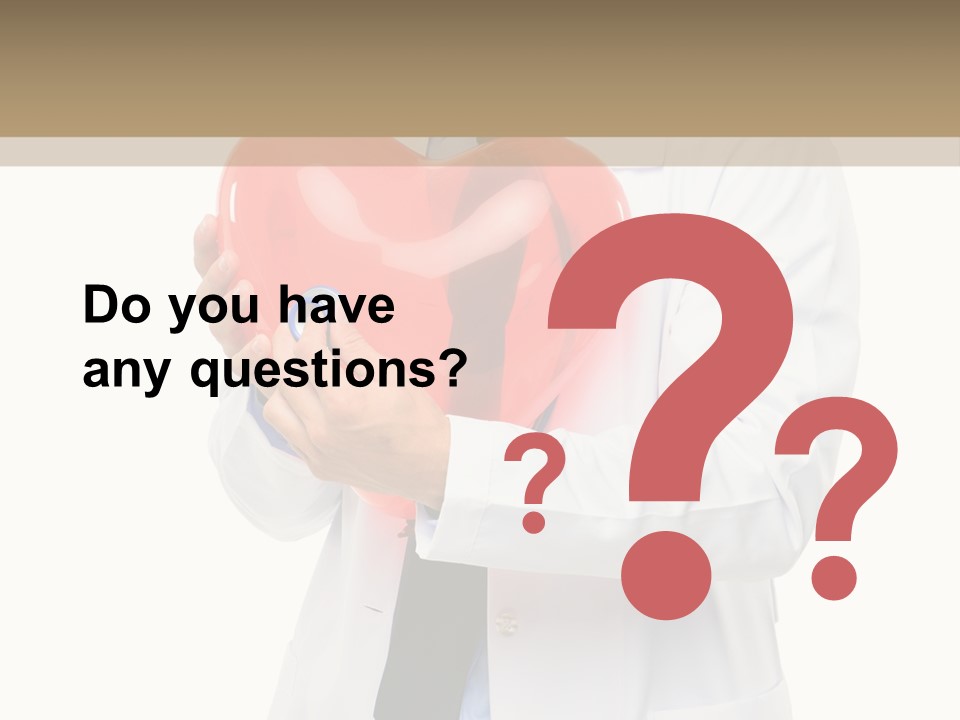 Cheerful Employee Doctor PowerPoint Template