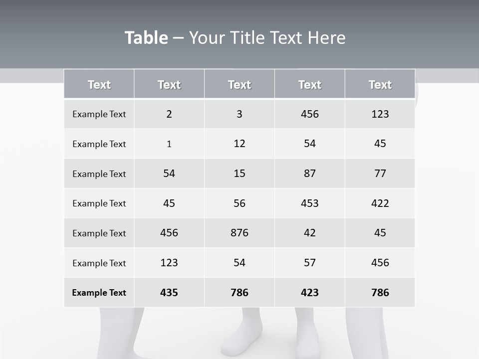 Staff Unity Altogether PowerPoint Template