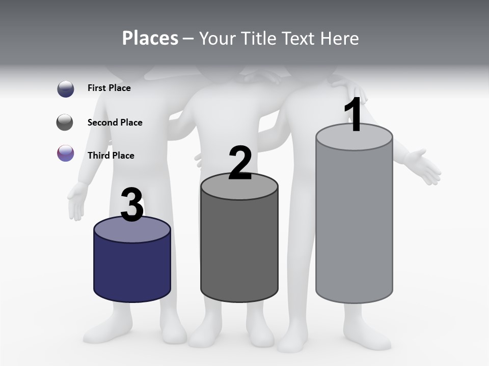 Illustration Emotion Team PowerPoint Template