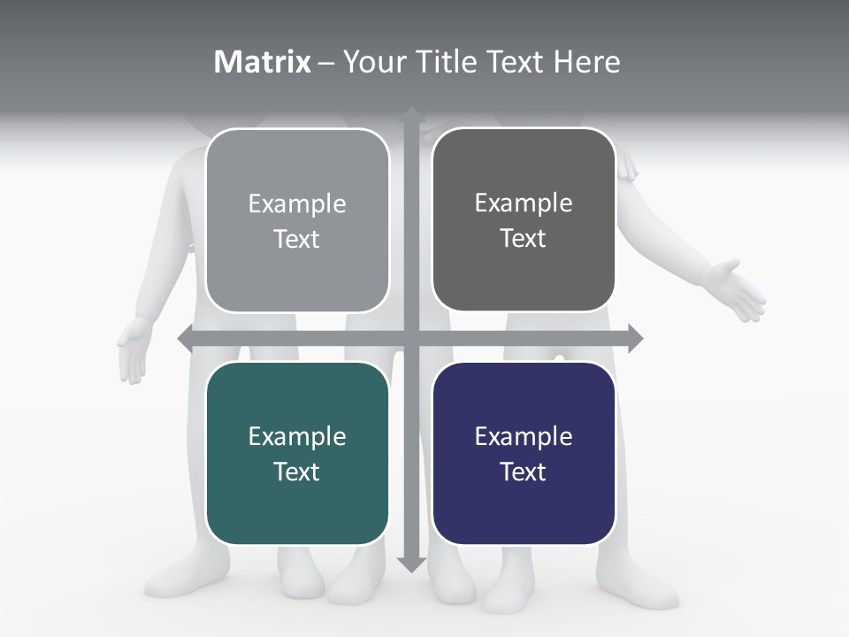 Illustration Emotion Team PowerPoint Template