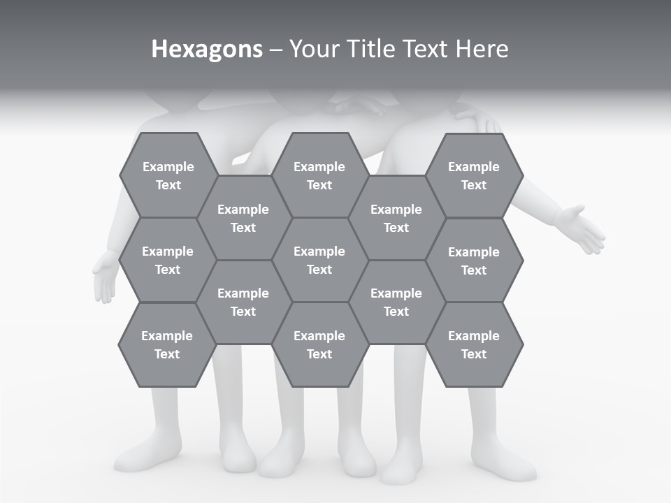 Illustration Emotion Team PowerPoint Template