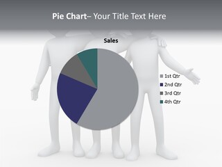 Illustration Emotion Team PowerPoint Template