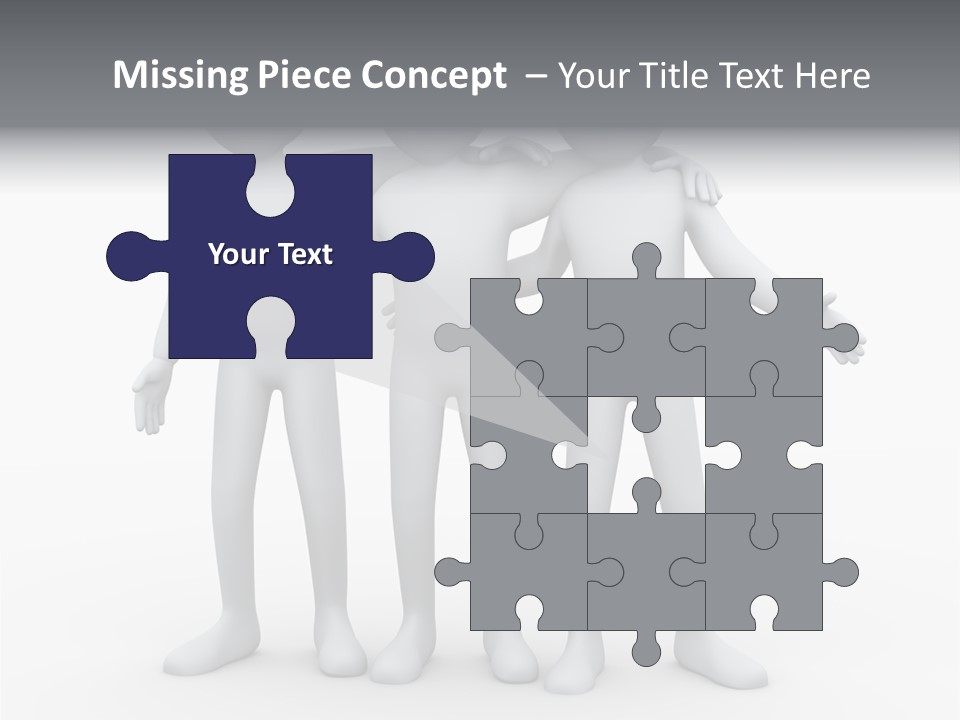 Illustration Emotion Team PowerPoint Template