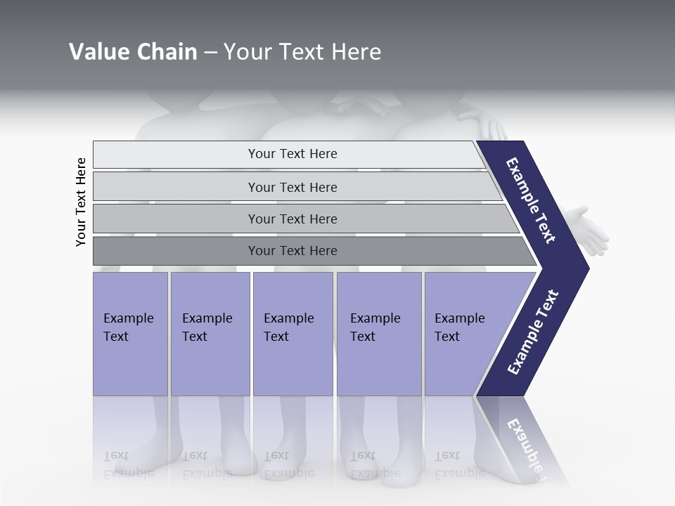 Illustration Emotion Team PowerPoint Template