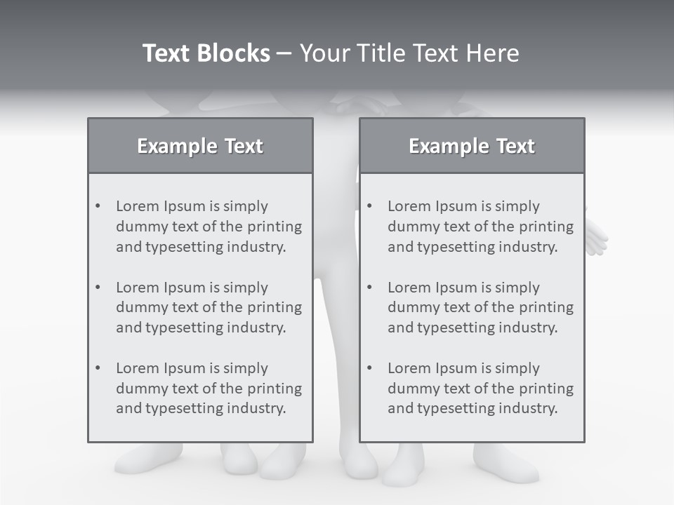 Illustration Emotion Team PowerPoint Template