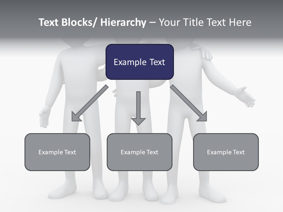 Illustration Emotion Team PowerPoint Template