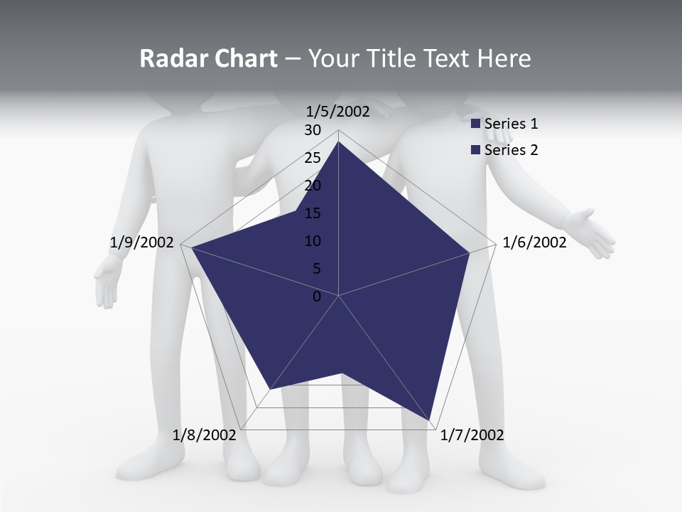 Illustration Emotion Team PowerPoint Template