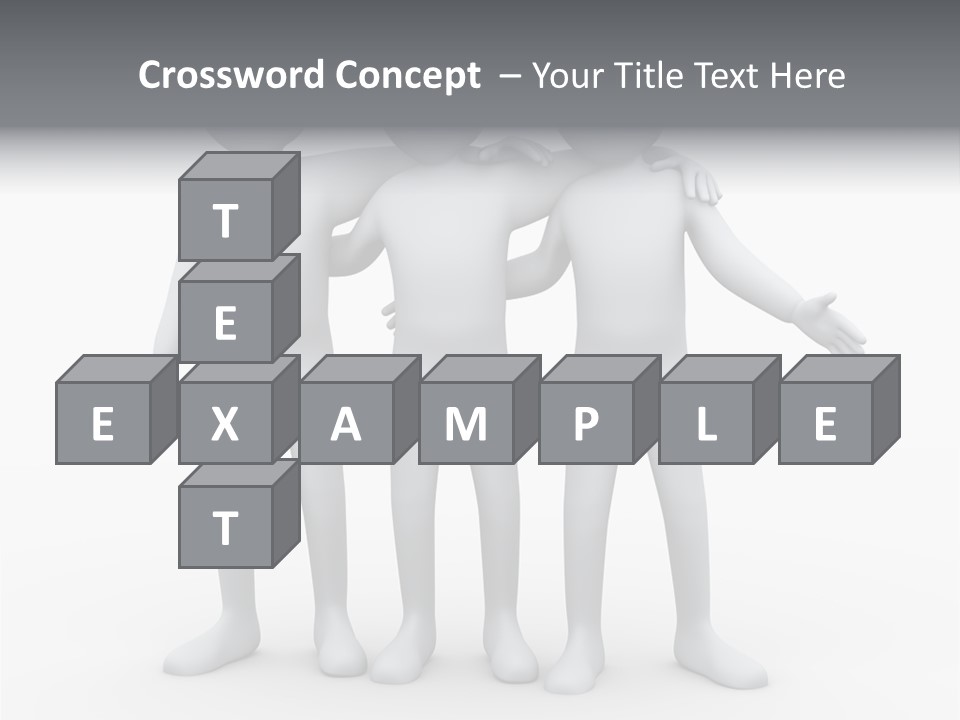 Illustration Emotion Team PowerPoint Template