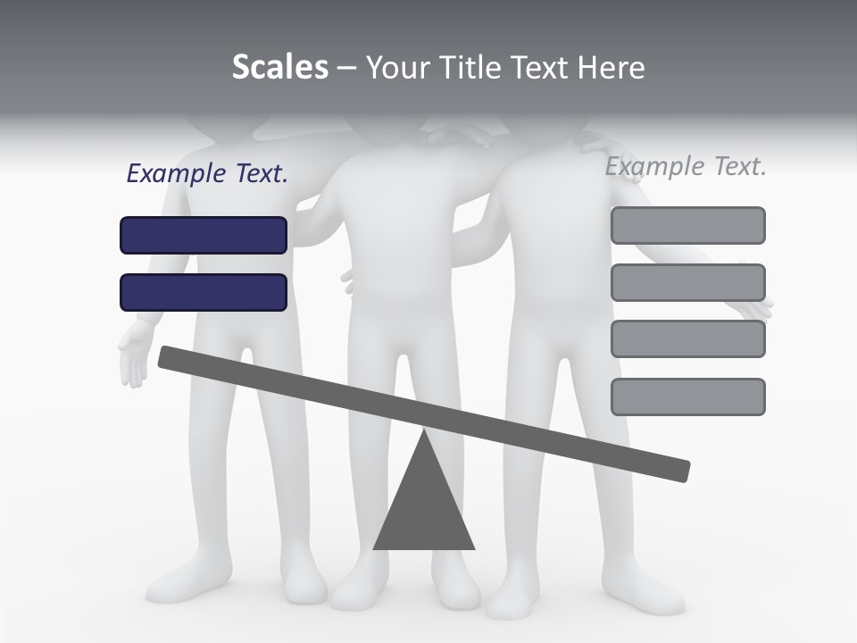 Illustration Emotion Team PowerPoint Template