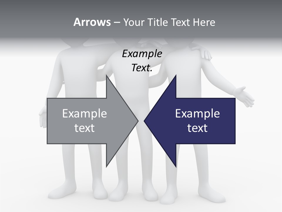 Illustration Emotion Team PowerPoint Template