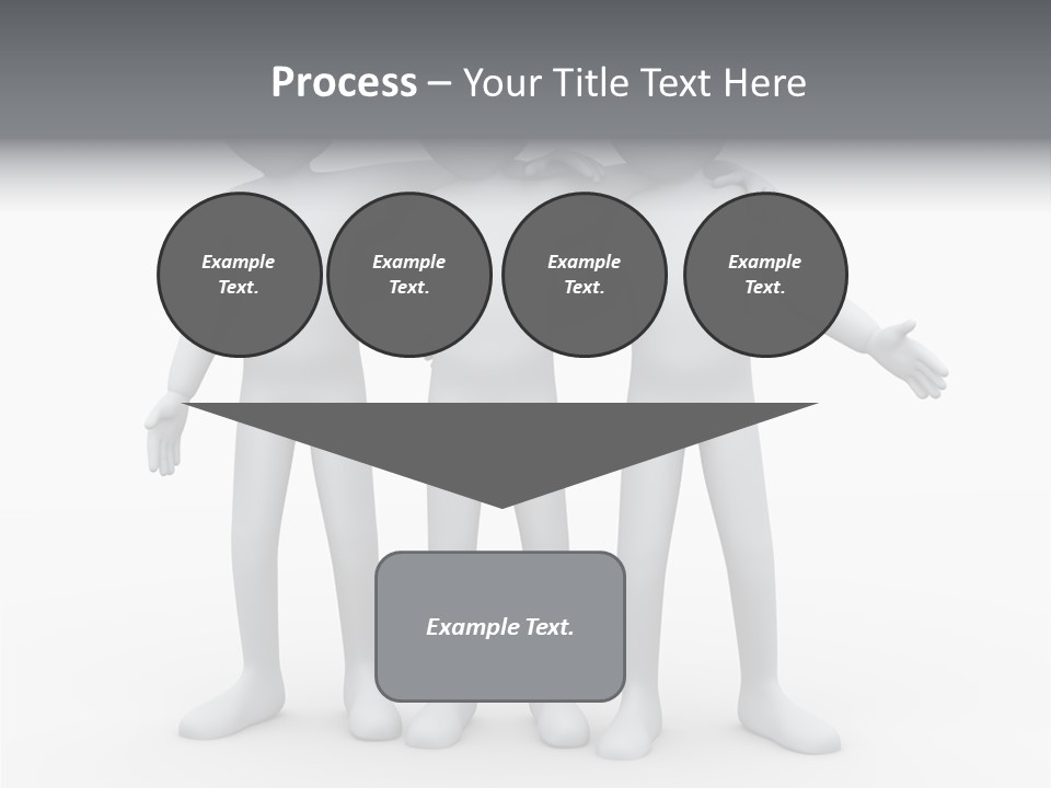 Illustration Emotion Team PowerPoint Template