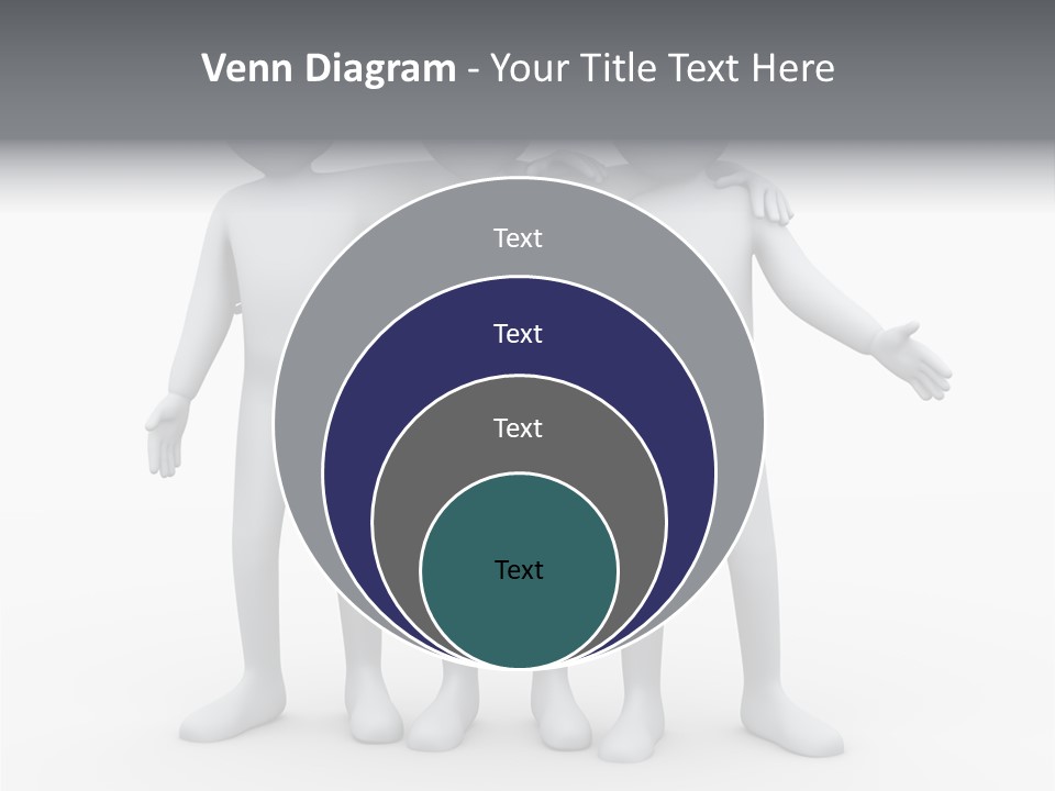 Illustration Emotion Team PowerPoint Template