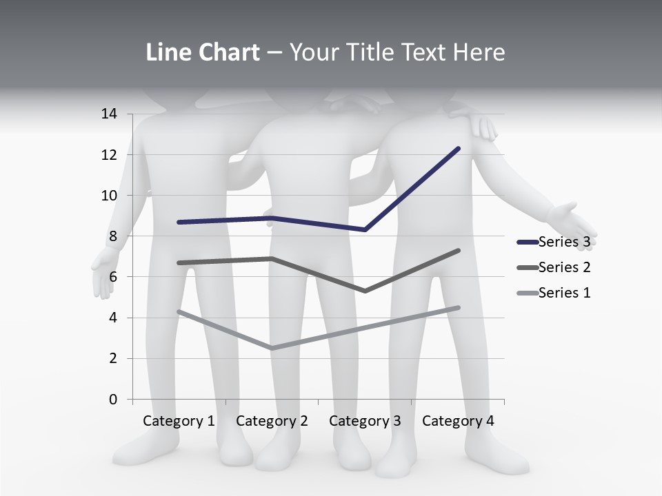 Illustration Emotion Team PowerPoint Template
