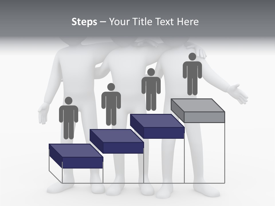 Illustration Emotion Team PowerPoint Template